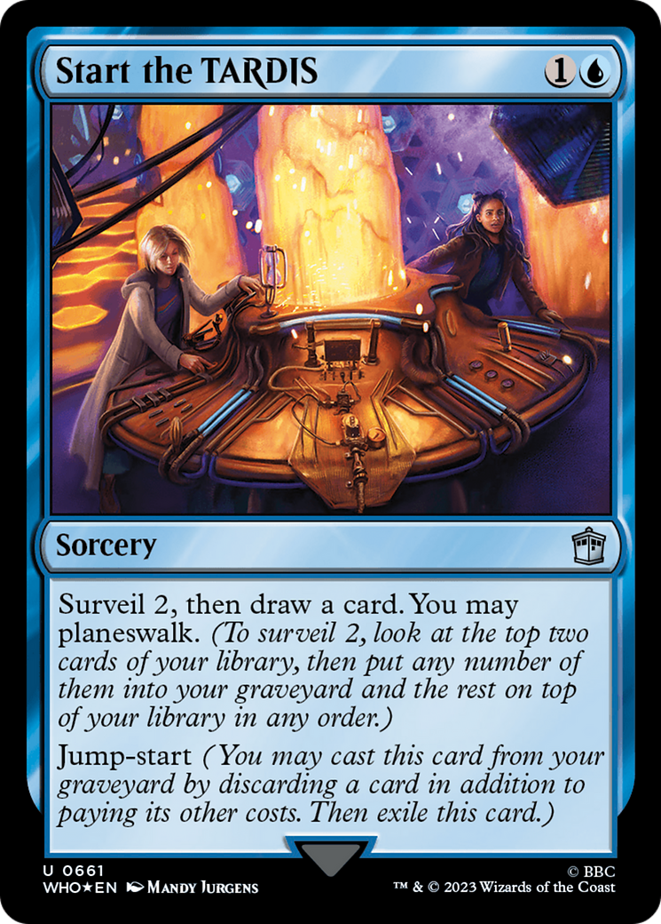 Start the TARDIS (Surge Foil) [Doctor Who] | Gear Gaming Bentonville