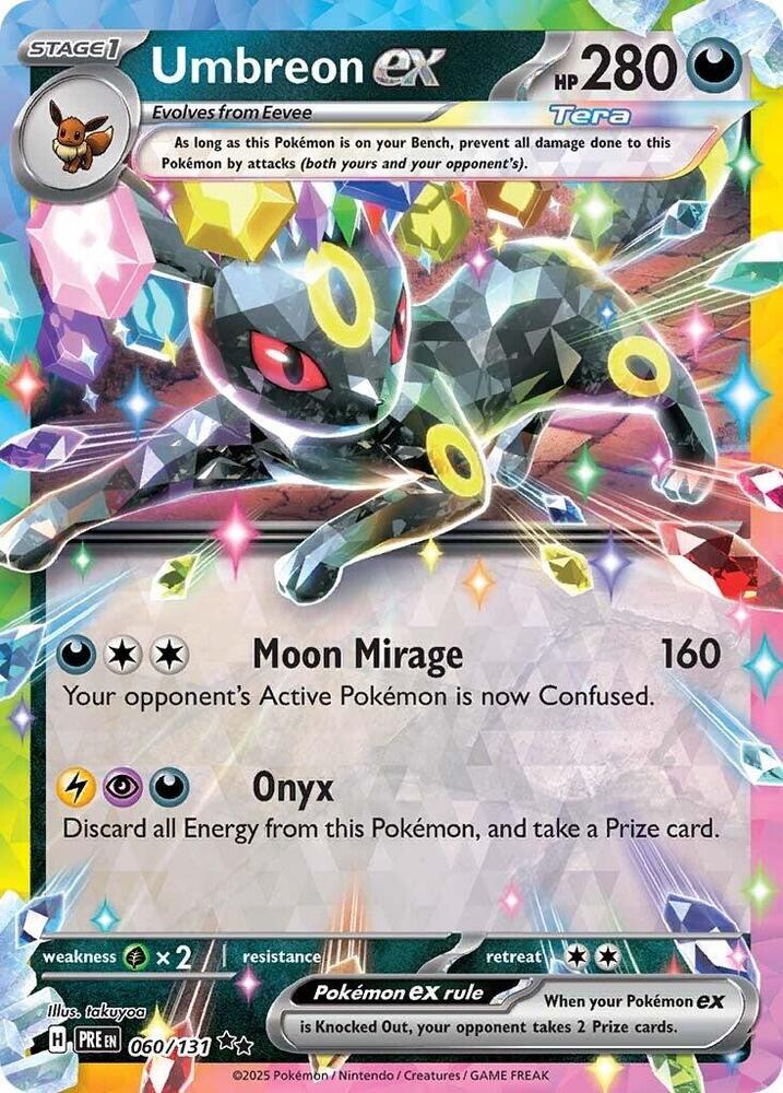 Umbreon ex (060/131) [Scarlet & Violet: Prismatic Evolutions] | Gear Gaming Bentonville