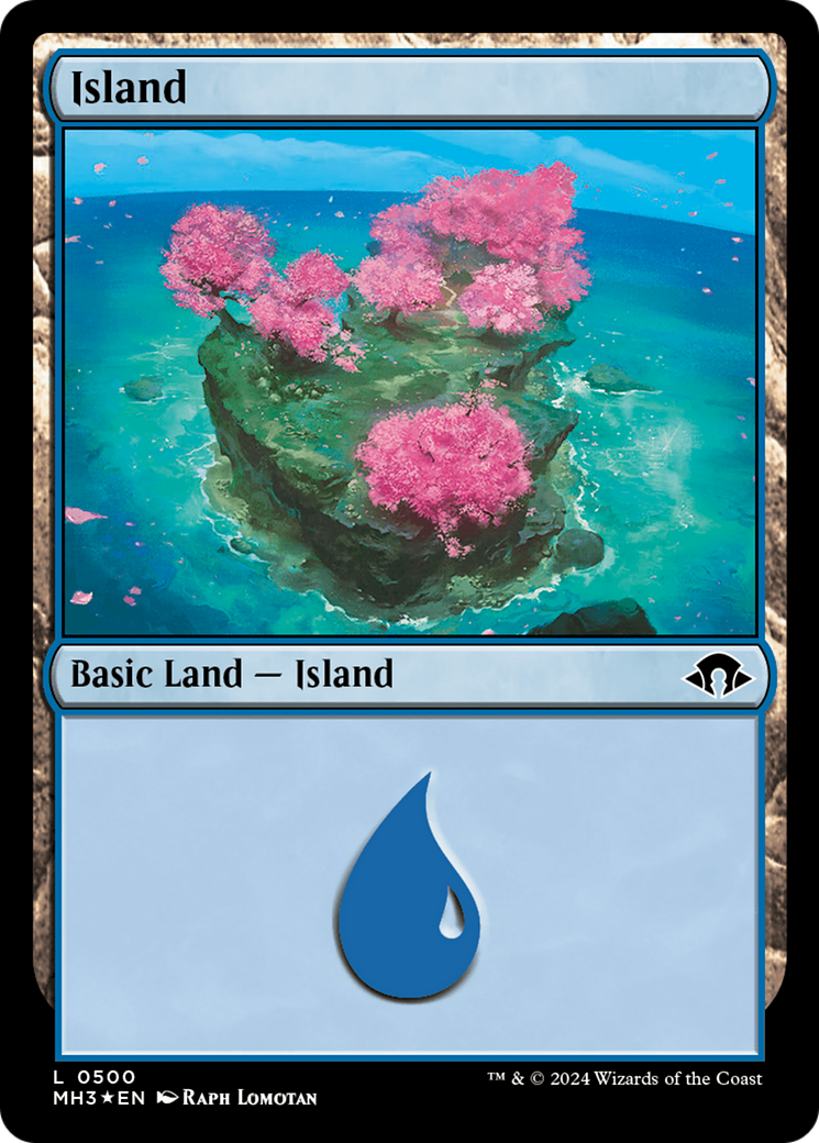 Island (0500) (Ripple Foil) [Modern Horizons 3] | Gear Gaming Bentonville