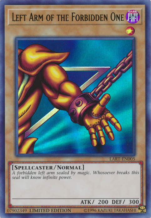 Left Arm of the Forbidden One [LART-EN005] Ultra Rare | Gear Gaming Bentonville