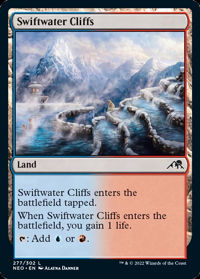 Swiftwater Cliffs [Kamigawa: Neon Dynasty] | Gear Gaming Bentonville