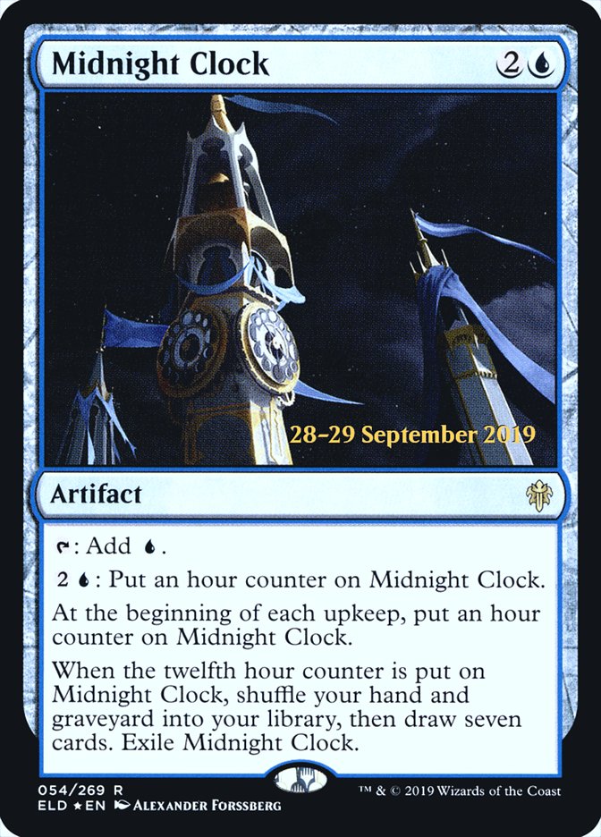 Midnight Clock [Throne of Eldraine Prerelease Promos] | Gear Gaming Bentonville