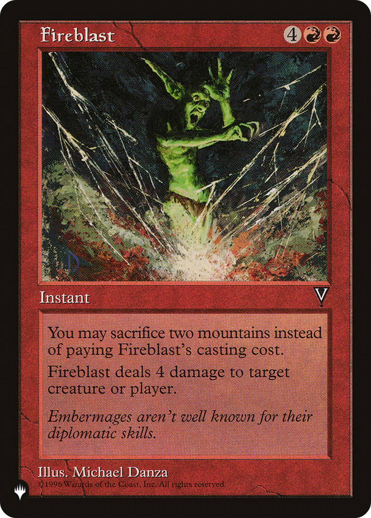 Fireblast [The List Reprints] | Gear Gaming Bentonville