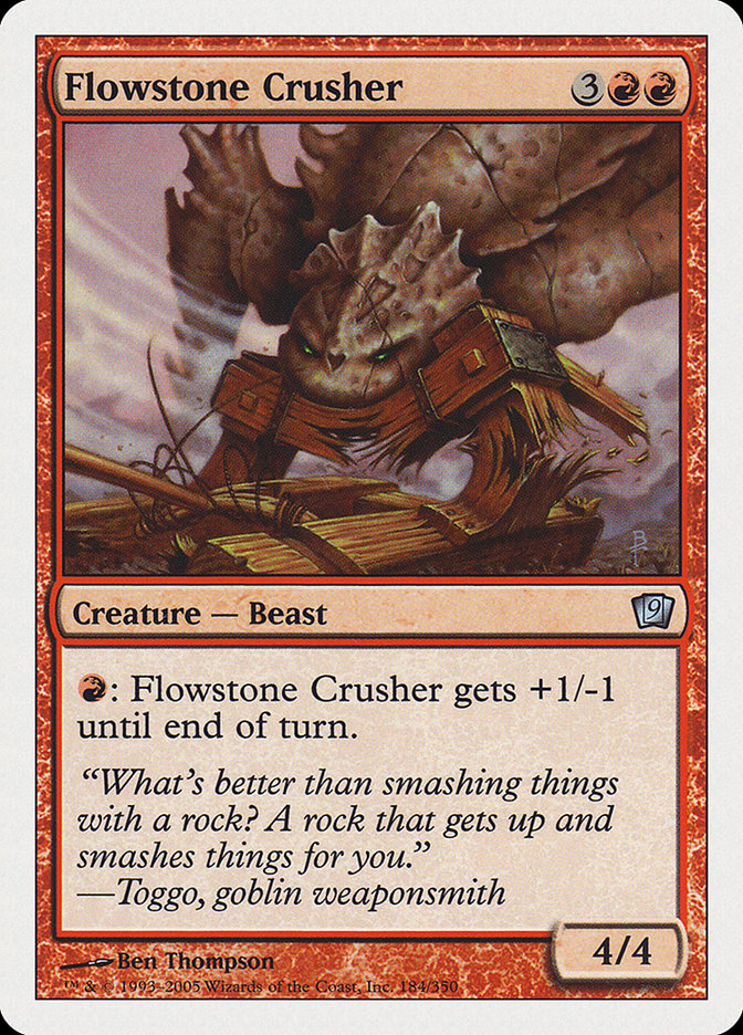 Flowstone Crusher [Ninth Edition] | Gear Gaming Bentonville