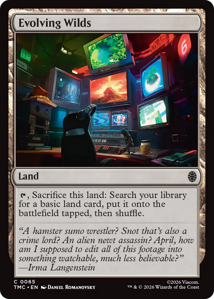 Evolving Wilds [Teenage Mutant Ninja Turtles Commander] | Gear Gaming Bentonville