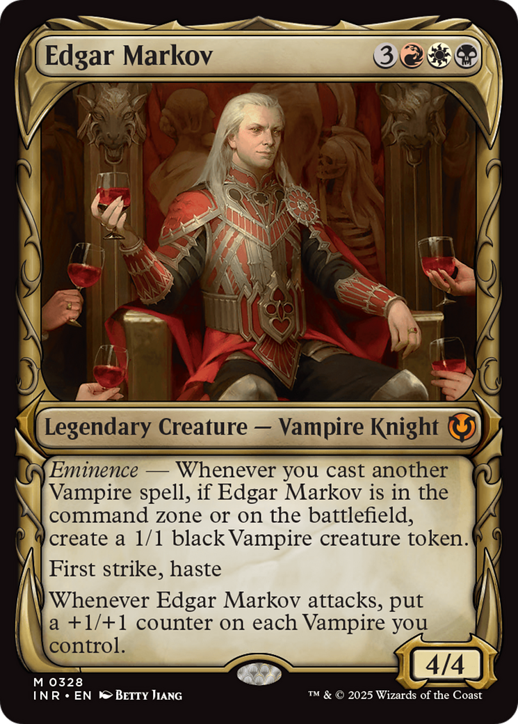 Edgar Markov (Showcase) [Innistrad Remastered] | Gear Gaming Bentonville