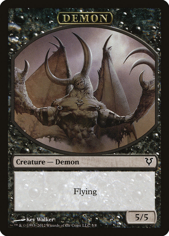 Demon Token [Avacyn Restored Tokens] | Gear Gaming Bentonville