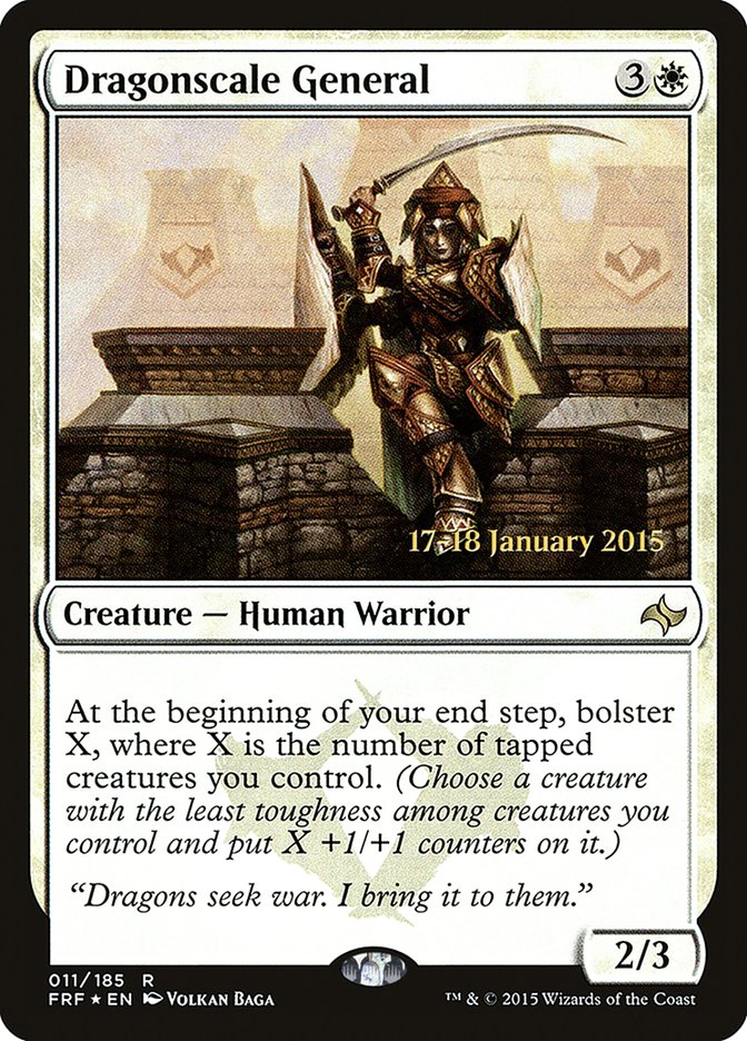 Dragonscale General [Fate Reforged Prerelease Promos] | Gear Gaming Bentonville