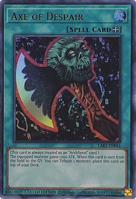 Axe of Despair [LART-EN051] Ultra Rare | Gear Gaming Bentonville