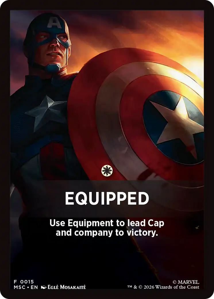 Equipped Theme Card [Marvel Super Heroes Commander] | Gear Gaming Bentonville