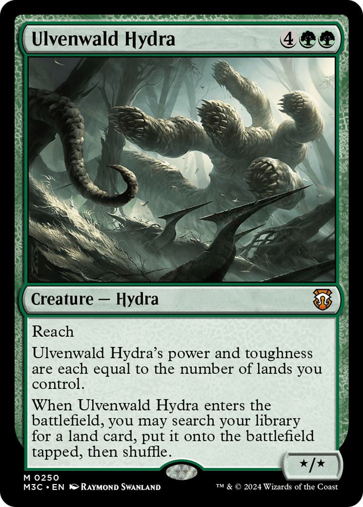 Ulvenwald Hydra (Ripple Foil) [Modern Horizons 3 Commander] | Gear Gaming Bentonville