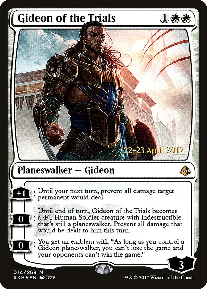 Gideon of the Trials [Amonkhet Prerelease Promos] | Gear Gaming Bentonville
