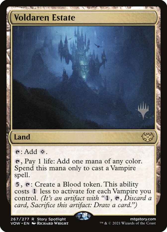 Voldaren Estate (Promo Pack) [Innistrad: Crimson Vow Promos] | Gear Gaming Bentonville