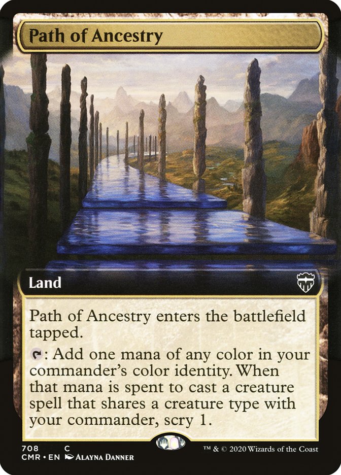 Path of Ancestry (Extended Art) [Commander Legends] | Gear Gaming Bentonville