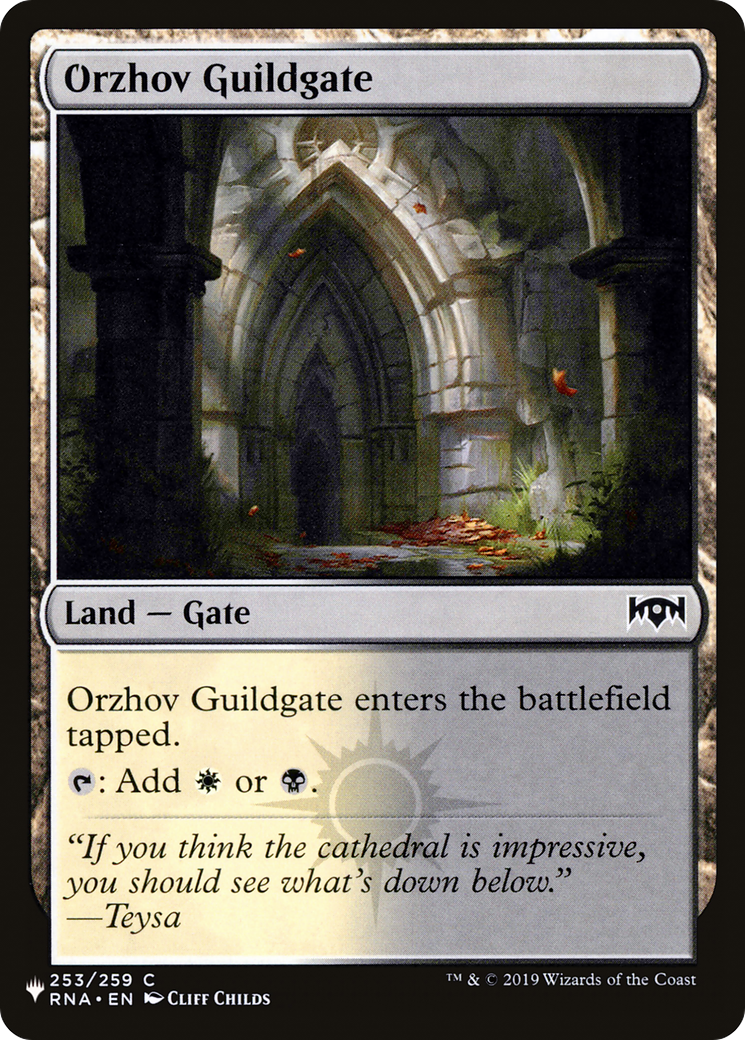 Orzhov Guildgate (253) [The List] | Gear Gaming Bentonville