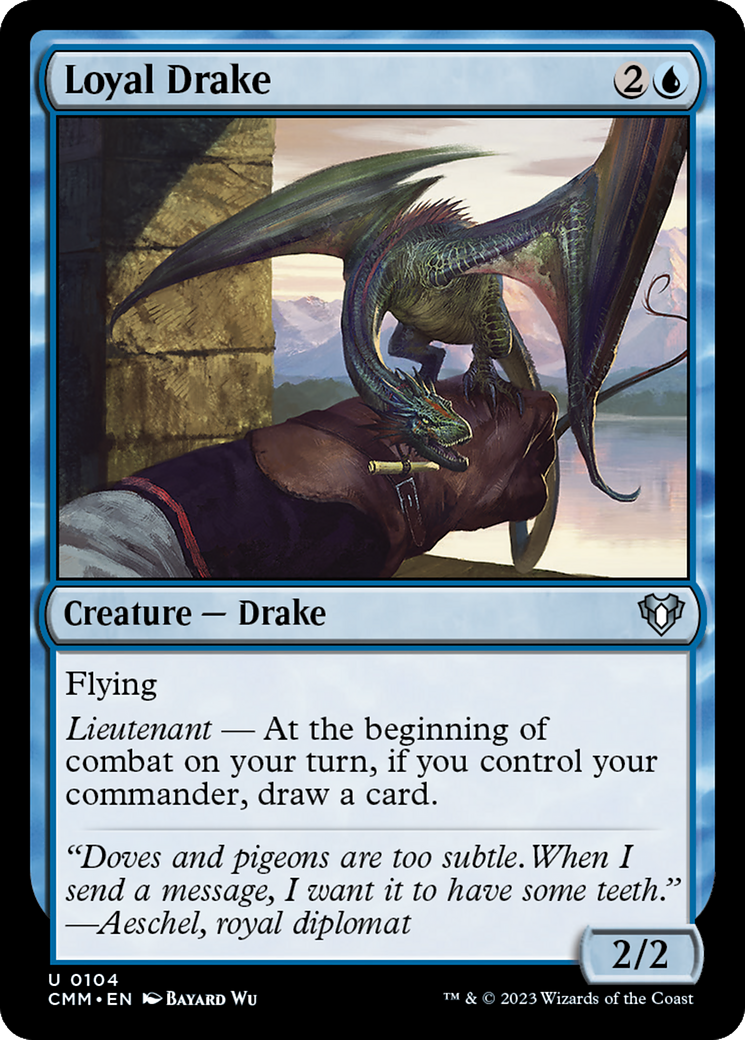 Loyal Drake [Commander Masters] | Gear Gaming Bentonville