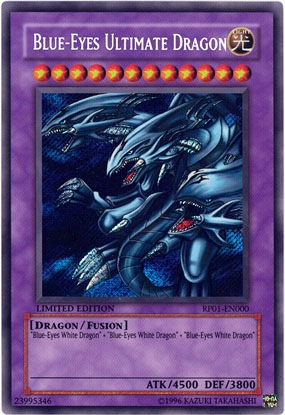 Blue-Eyes Ultimate Dragon [RP01-EN000] Secret Rare | Gear Gaming Bentonville