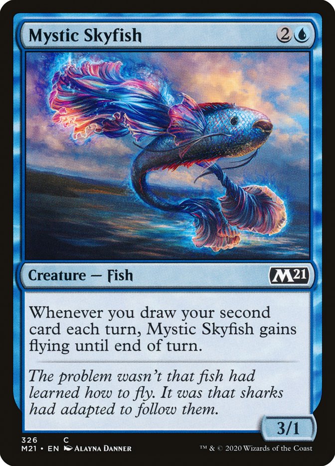 Mystic Skyfish [Core Set 2021] | Gear Gaming Bentonville