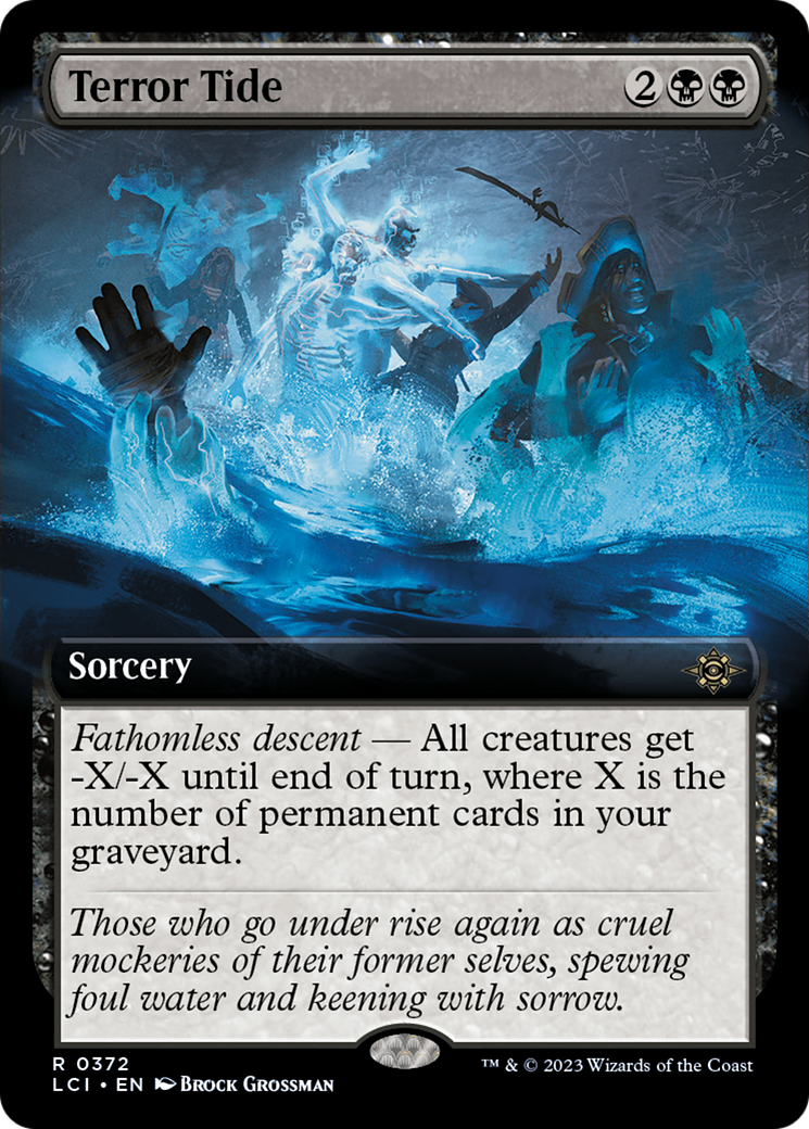 Terror Tide (Extended Art) [The Lost Caverns of Ixalan] | Gear Gaming Bentonville