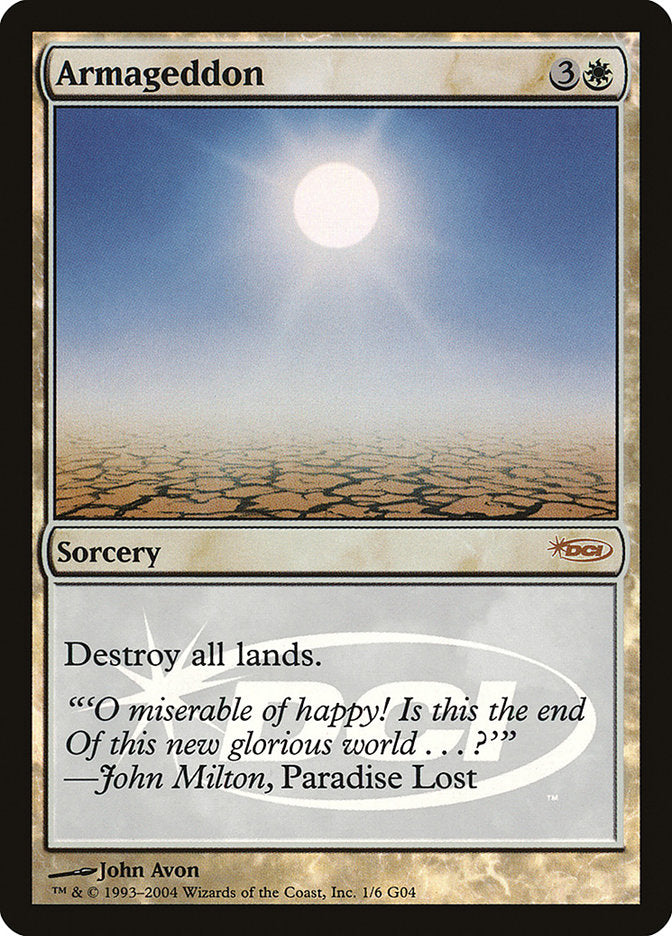 Armageddon [Judge Gift Cards 2004] | Gear Gaming Bentonville