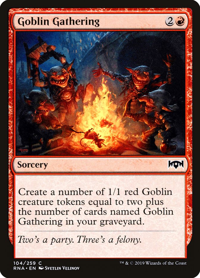 Goblin Gathering [Ravnica Allegiance] | Gear Gaming Bentonville