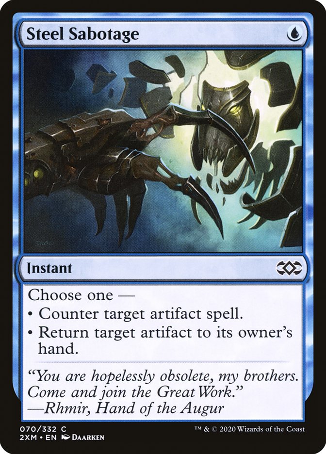 Steel Sabotage [Double Masters] | Gear Gaming Bentonville