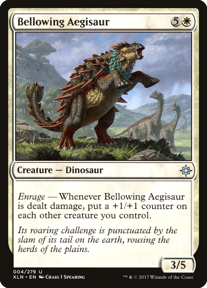 Bellowing Aegisaur [Ixalan] | Gear Gaming Bentonville