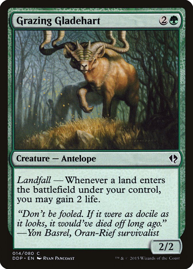 Grazing Gladehart [Duel Decks: Zendikar vs. Eldrazi] | Gear Gaming Bentonville