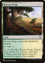 Krosan Verge [Phyrexia: All Will Be One Commander] | Gear Gaming Bentonville