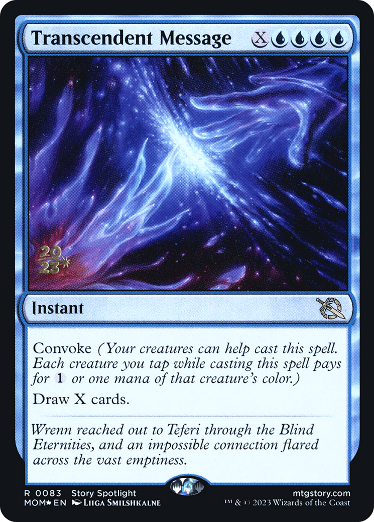 Transcendent Message [March of the Machine Prerelease Promos] | Gear Gaming Bentonville