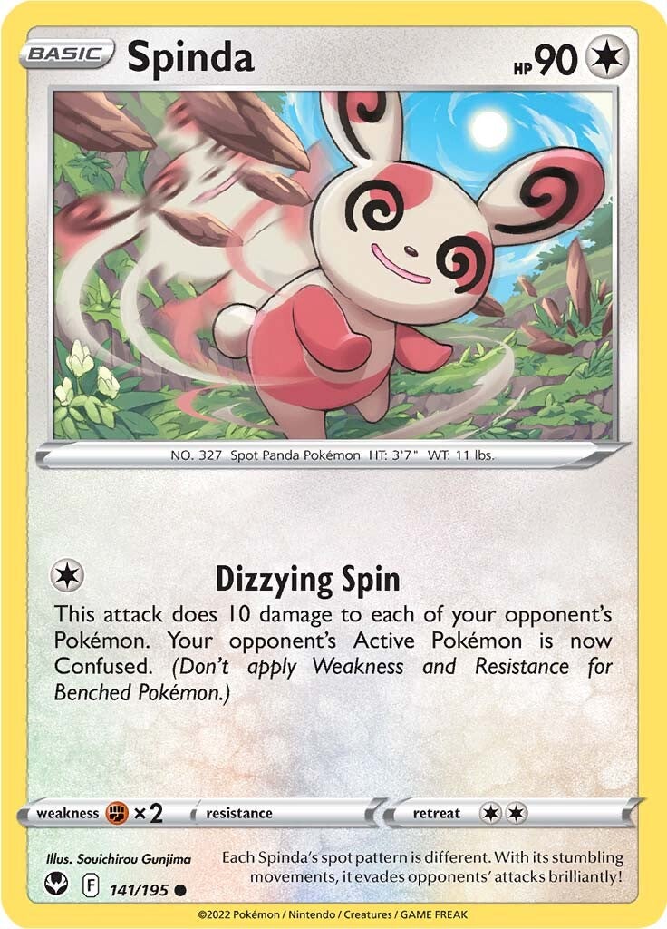 Spinda (141/195) [Sword & Shield: Silver Tempest] | Gear Gaming Bentonville