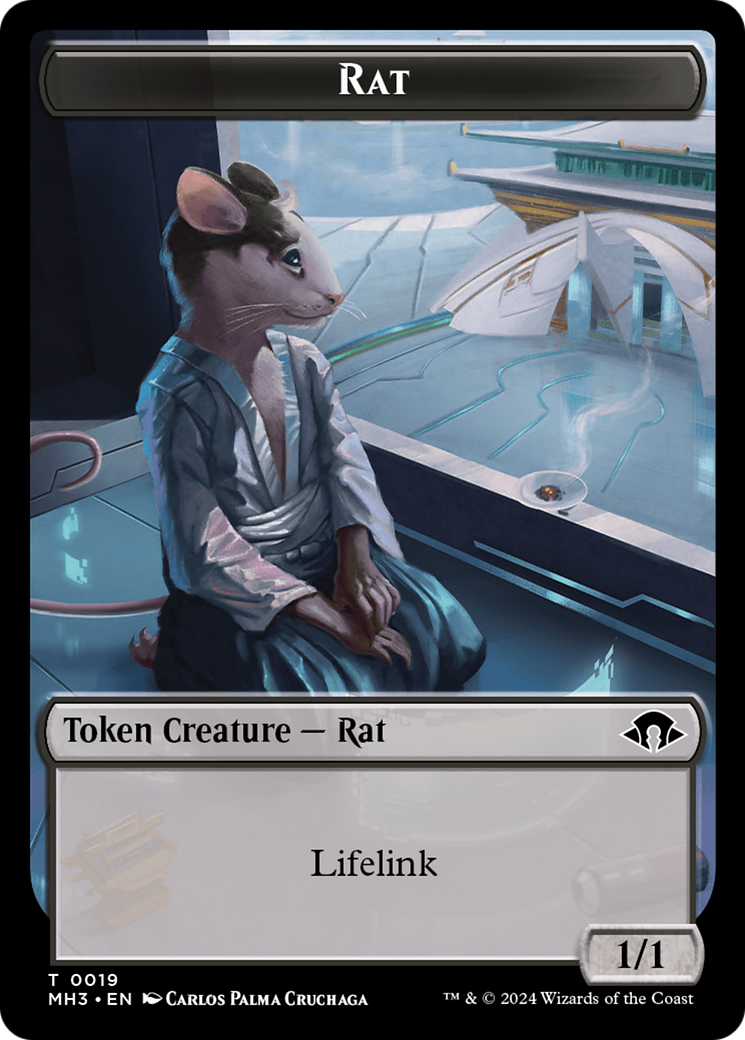 Rat Token [Modern Horizons 3 Tokens] | Gear Gaming Bentonville