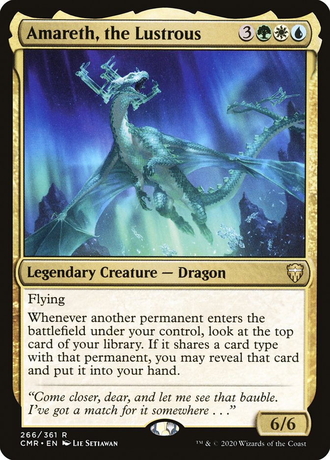 Amareth, the Lustrous [Commander Legends] | Gear Gaming Bentonville