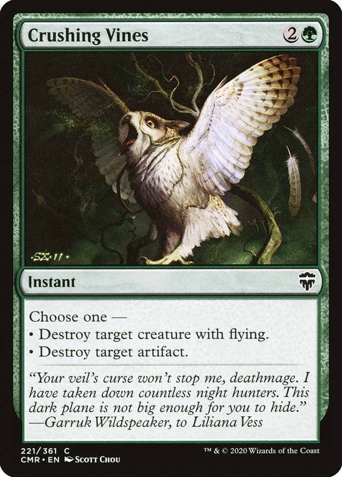Crushing Vines [Commander Legends] | Gear Gaming Bentonville