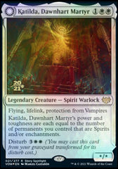 Katilda, Dawnhart Martyr // Katilda's Rising Dawn [Innistrad: Crimson Vow Prerelease Promos] | Gear Gaming Bentonville