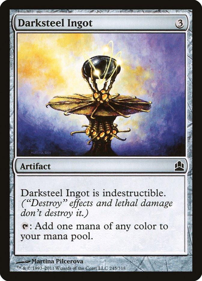 Darksteel Ingot [Commander 2011] | Gear Gaming Bentonville