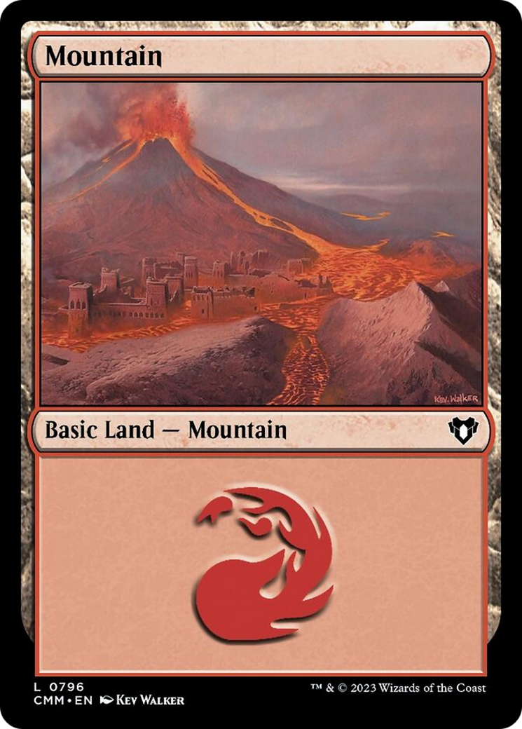 Mountain (796) [Commander Masters] | Gear Gaming Bentonville