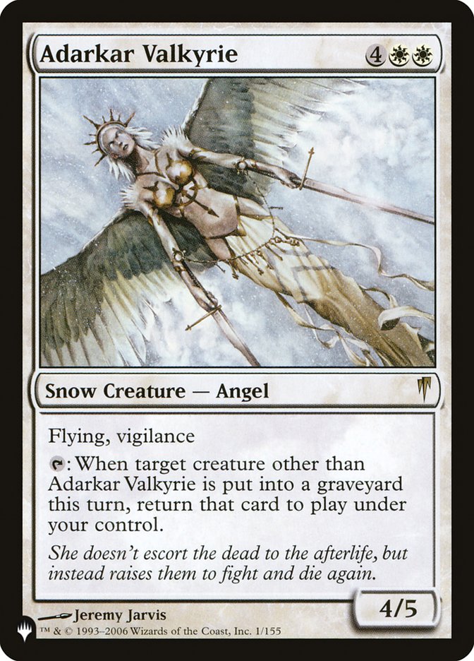 Adarkar Valkyrie [The List] | Gear Gaming Bentonville