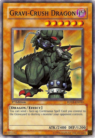 Gravi-Crush Dragon [FOTB-EN030] Common | Gear Gaming Bentonville