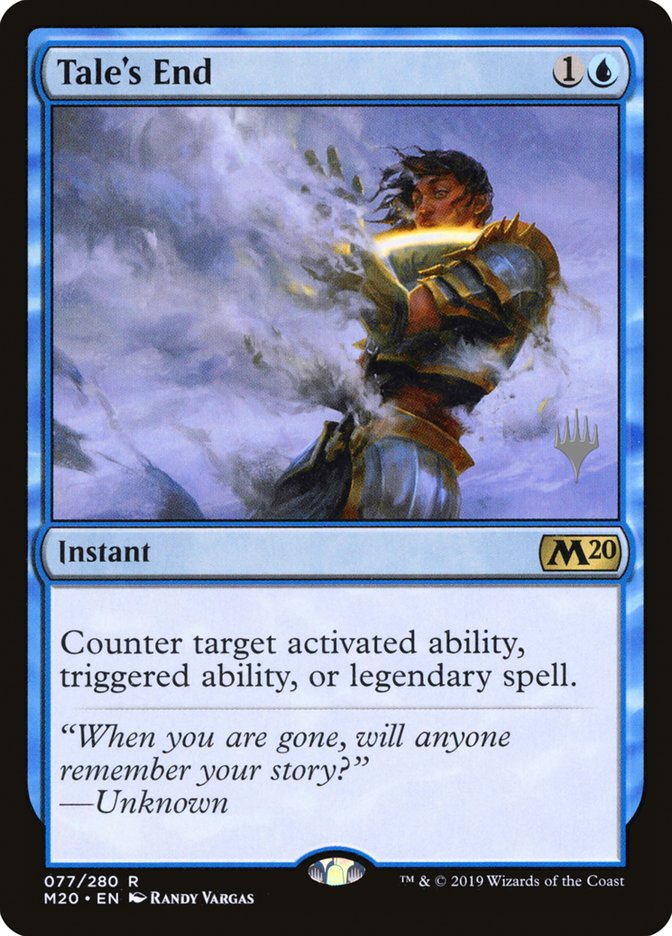 Tale's End (Promo Pack) [Core Set 2020 Promos] | Gear Gaming Bentonville