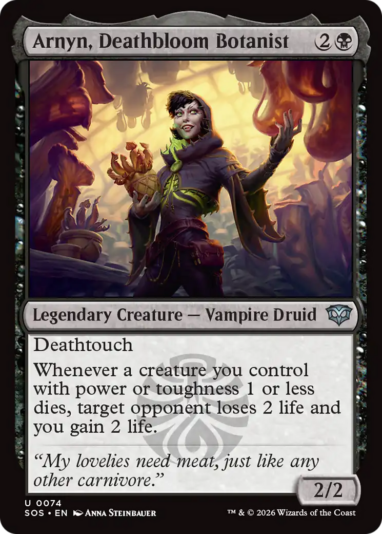 Arnyn, Deathbloom Botanist [Secrets of Strixhaven] | Gear Gaming Bentonville