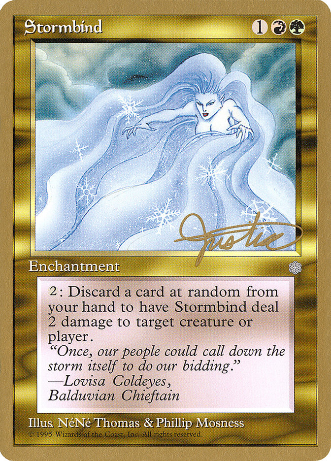 Stormbind (Mark Justice) [Pro Tour Collector Set] | Gear Gaming Bentonville