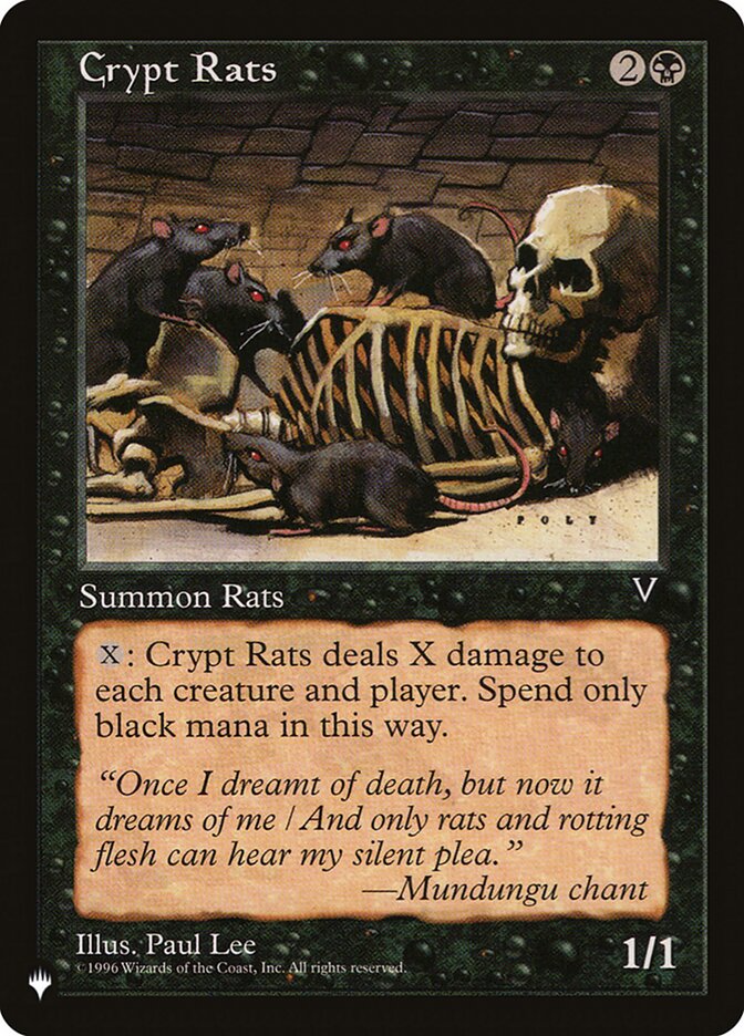 Crypt Rats [The List] | Gear Gaming Bentonville