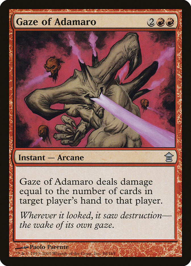 Gaze of Adamaro [Saviors of Kamigawa] | Gear Gaming Bentonville