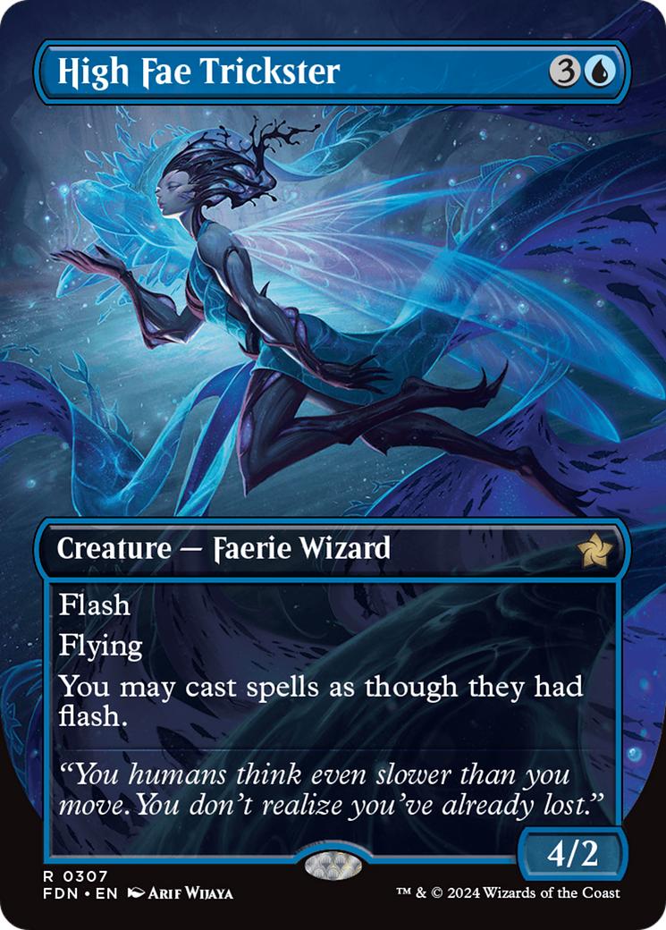 High Fae Trickster (Borderless) [Foundations] | Gear Gaming Bentonville