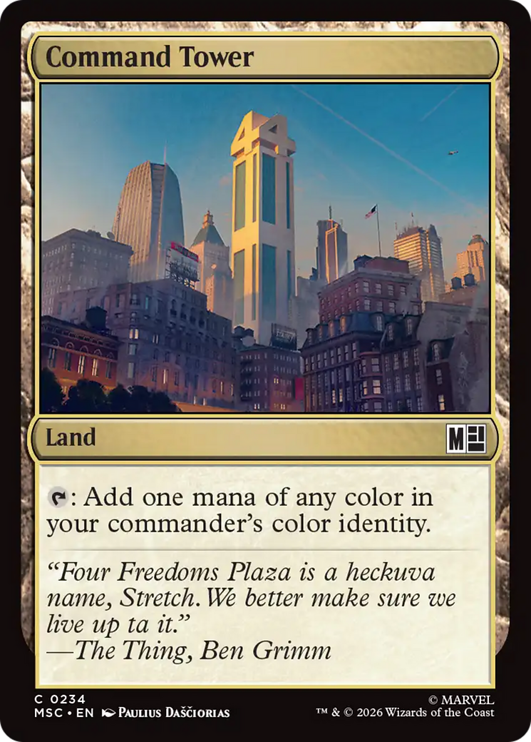 Command Tower (0234) [Marvel Super Heroes Commander] | Gear Gaming Bentonville