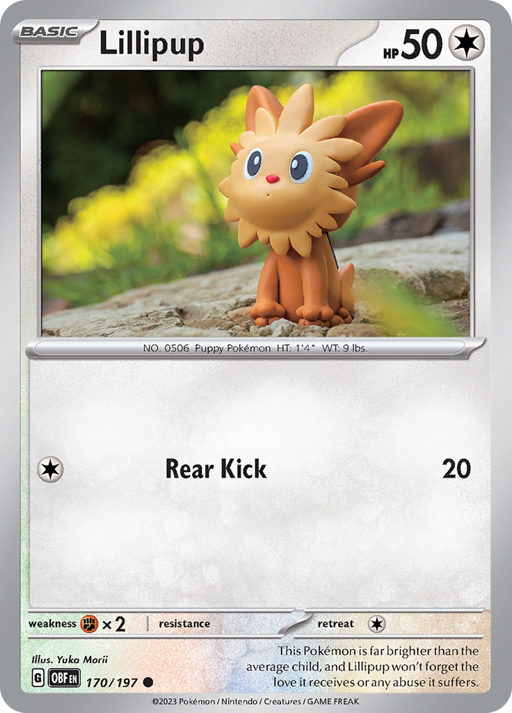 Lillipup (170/197) [Scarlet & Violet: Obsidian Flames] | Gear Gaming Bentonville