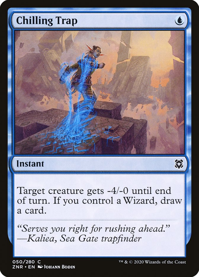 Chilling Trap [Zendikar Rising] | Gear Gaming Bentonville