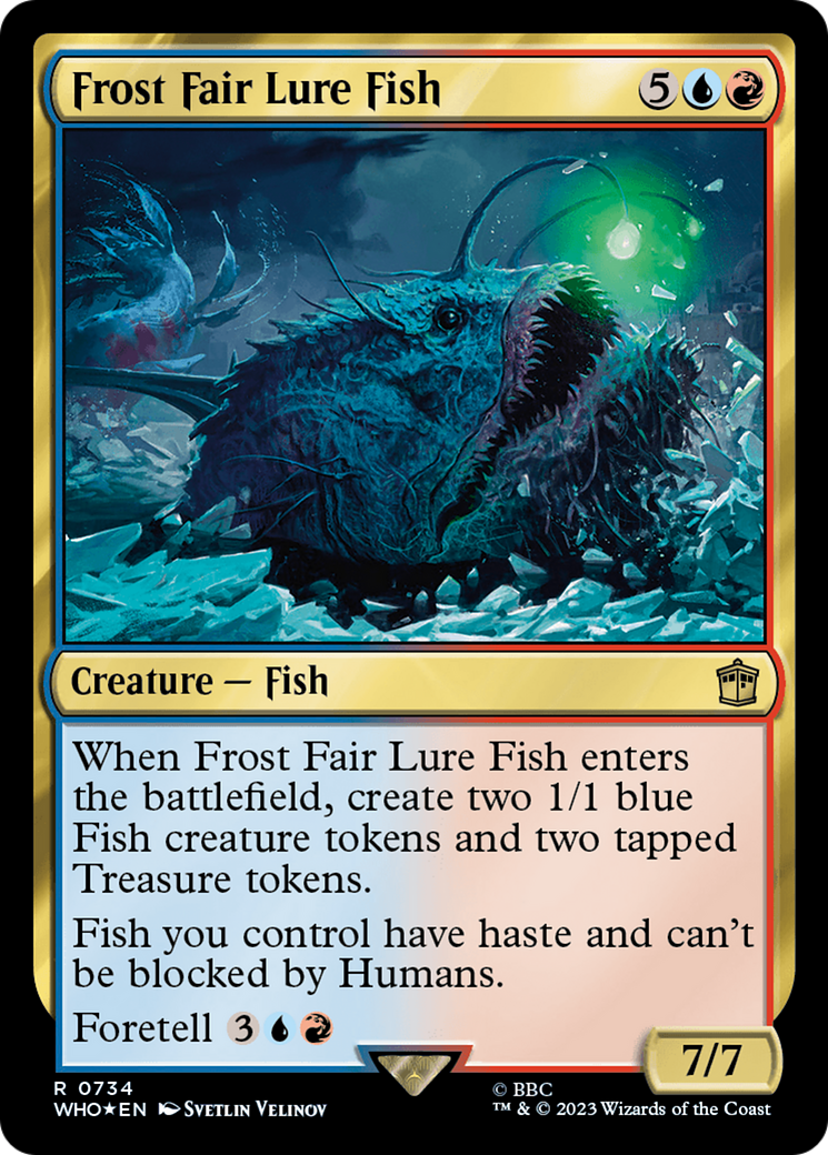 Frost Fair Lure Fish (Surge Foil) [Doctor Who] | Gear Gaming Bentonville