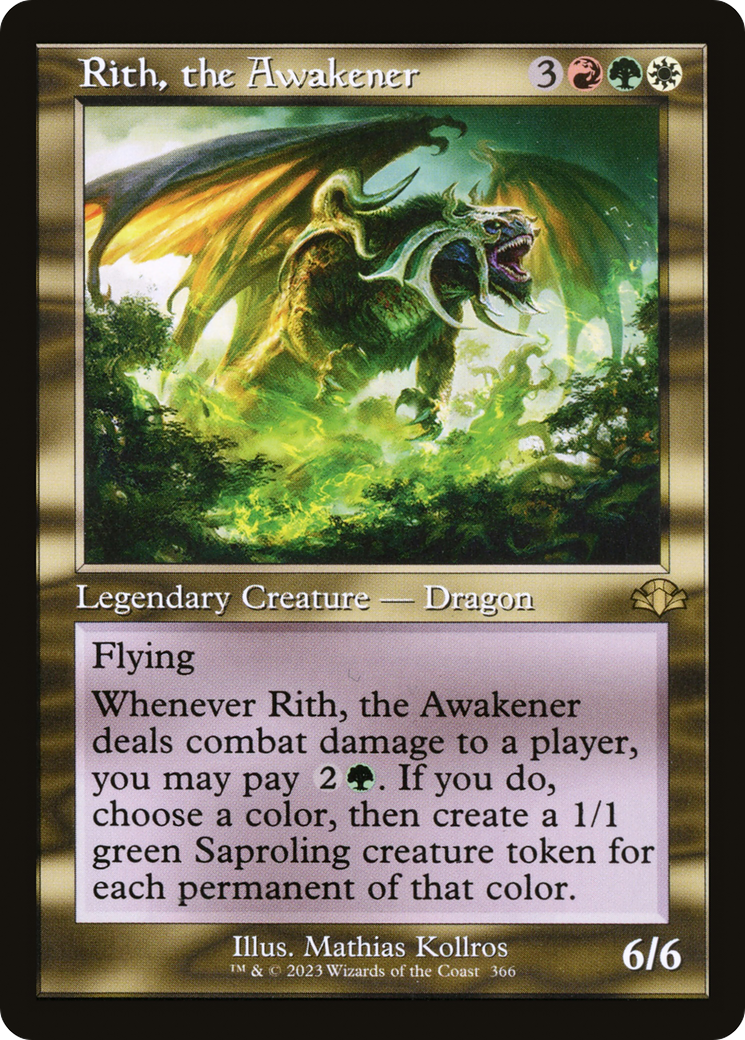 Rith, the Awakener (Retro) [Dominaria Remastered] | Gear Gaming Bentonville
